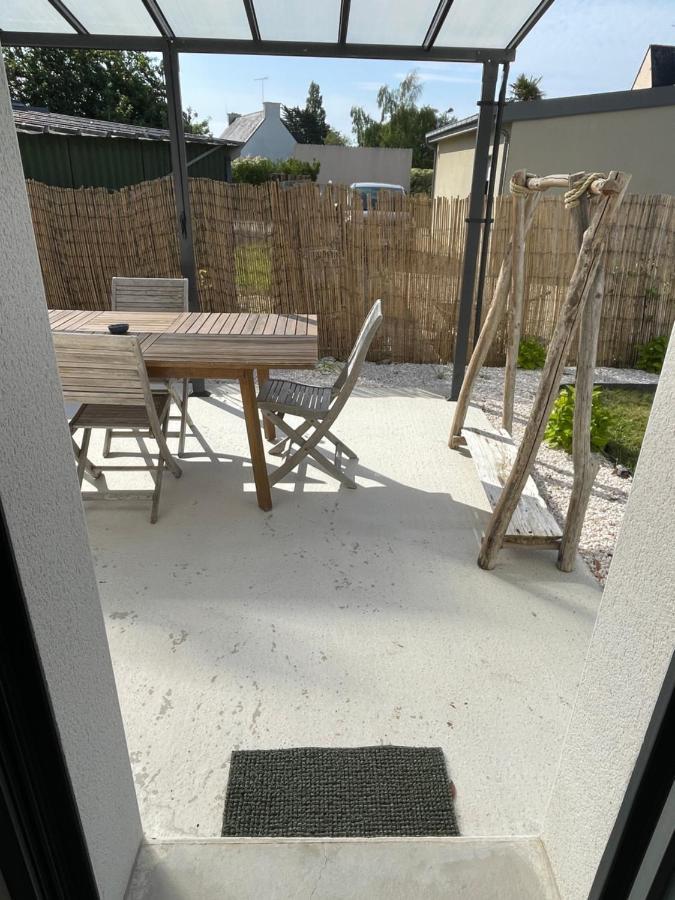 Ty Kaz : Elegant, Tout Confort Et Bien Situe Névez Exteriör bild